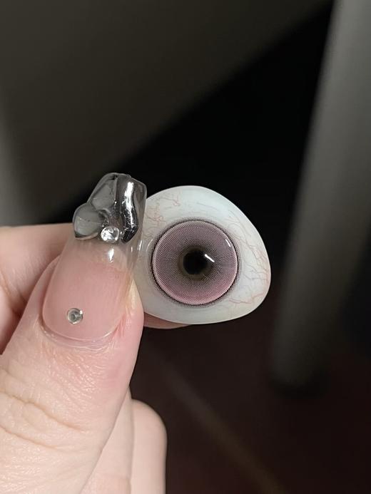 Mimipark 粉黑桃夭 半年抛 两片 14.5mm 参考着色13.8mm 基弧8.6 含水38% 新锐国货 商品图3