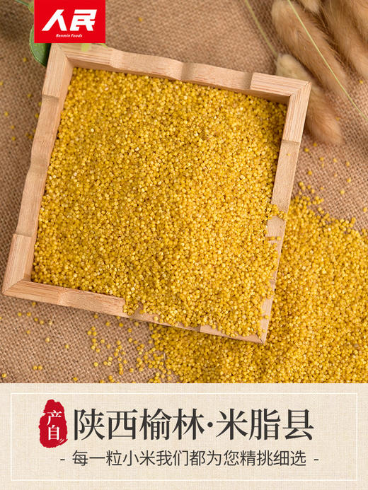 人民食品 米脂油小米880g 商品图1