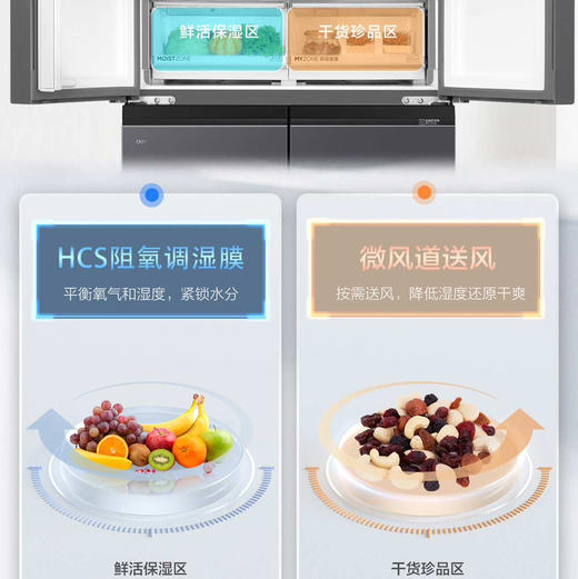 统帅（Leader）冰箱 BCD-506WGLTD49S4U1 海尔出品 商品图4