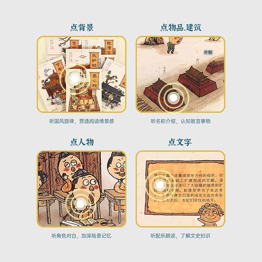 【小彼恩出品】你好啊故宫（建筑篇）套装8册 点读版  （专属V5） 商品图4