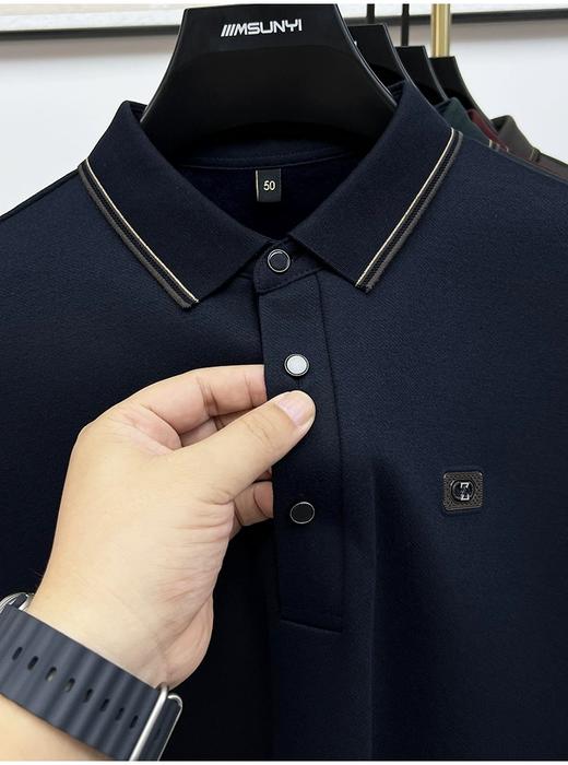 男反领长袖T2038 商品图2