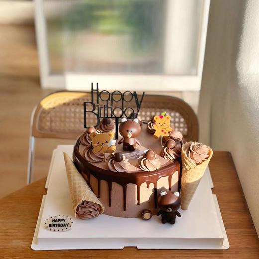 奶油蛋糕/巧克力甜筒小熊 商品图0