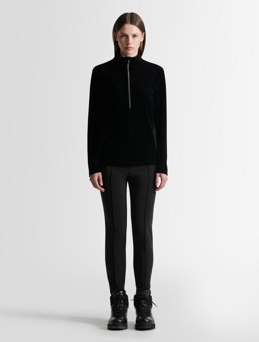 Fusalp - Gemini V Velour - Noir - 女装 - 速干 - 黑色 商品图4