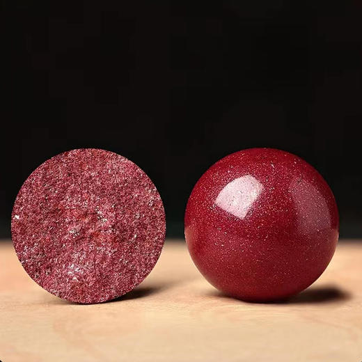 朱砂吊坠锁骨链，原矿朱砂，手工结绳 商品图4