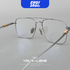 机能战士！飞行员双梁纯钛眼镜框 大脸显小男女皆可 可佩墨镜或变色镜片 商品缩略图4