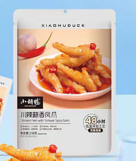 小胡鸭 258g川辣蒜香凤爪