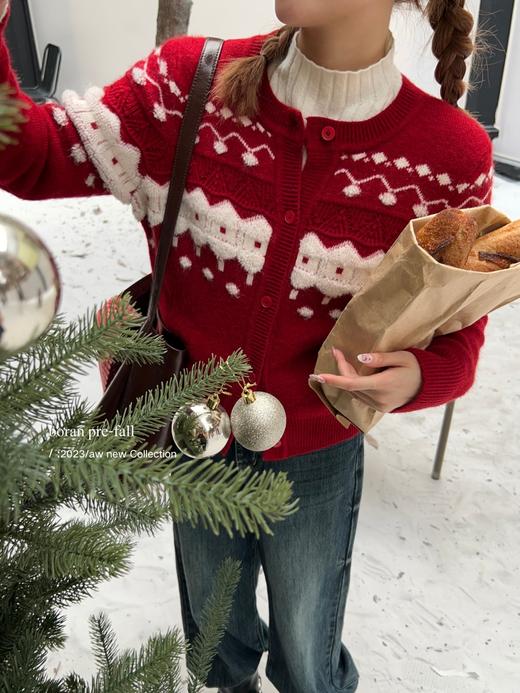 女毛织长袖外套9295 商品图0