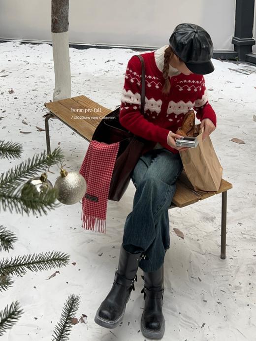 女毛织长袖外套9295 商品图1