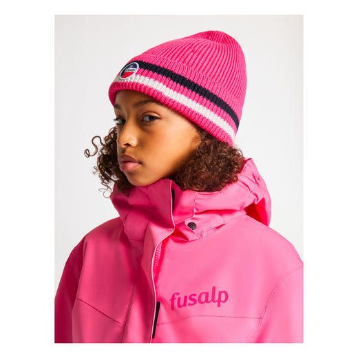Fusalp - KELT - POP PINK - 童装 - 毛线帽 - 粉色 商品图3