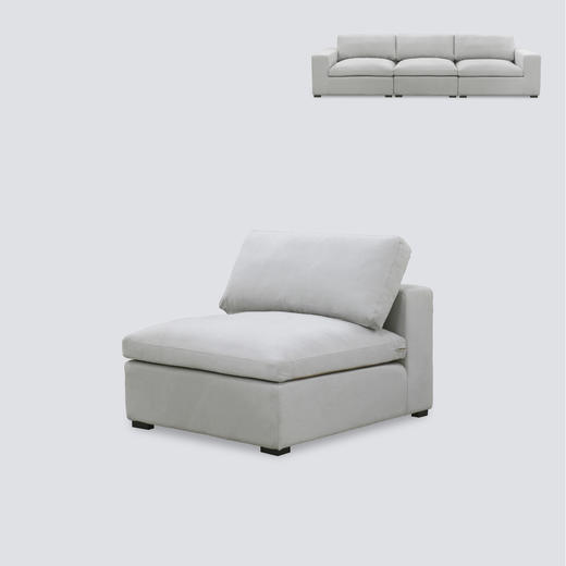 NS家居 ns furniture软包布艺组合沙发 NSSF-5467组合 商品图5