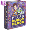 【中商原版】An Abrams Block Book 字母立体书2册 迪士尼Disney 皮克斯Pixar Buddy 英文原版儿童绘本英语启蒙纸板书卡通动画 商品缩略图2