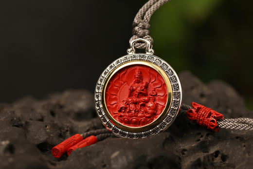 朱砂生肖守护吊坠 商品图3