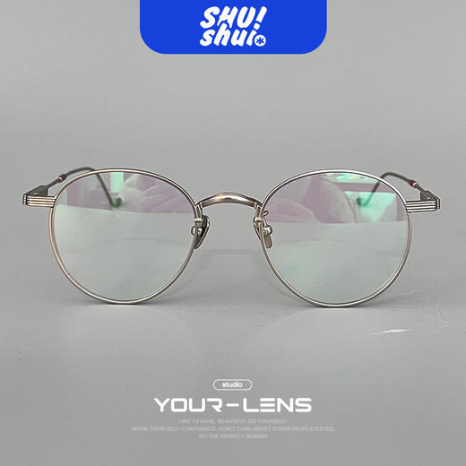 GM同款TOM21 设计师款钛合金眼镜框 男女同款显脸小【蔡司依视路镜片4折起，凯米2.5折起】h 商品图6