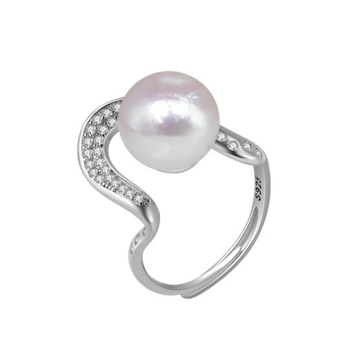 Manreya玛芮雅“心若流光”爱迪生珍珠戒指优雅大方轻奢百搭礼物 商品图4