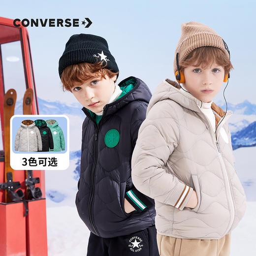 CONVERSE 冬 大童 小童 羽绒服 CNVN-MW-D074 商品图1