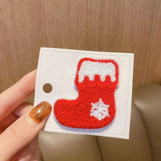 【买一送一，超可爱圣诞节发饰】圣诞节发饰可爱麋鹿发夹BB夹少女心铃铛雪花刘海夹发卡秋冬头饰品QQ 商品图7