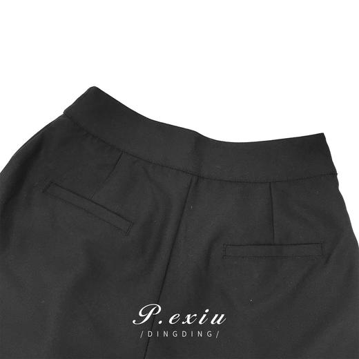 01-1 潘依绣丁丁宠粉  腰口设计直筒休闲裤 C6770 商品图1