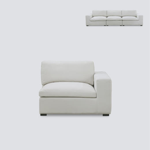 NS家居 ns furniture软包布艺组合沙发 NSSF-5467组合 商品图3