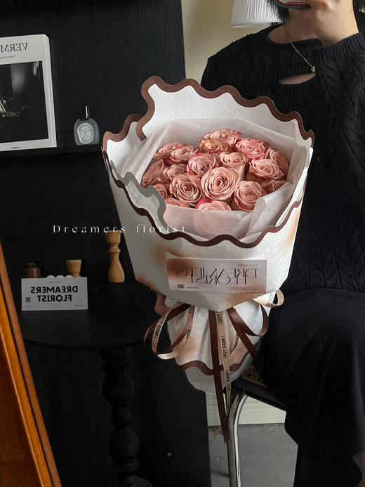 情人节新品---植绒金边纸（5张） 商品图1