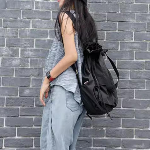 裁缝学苑AS160大容量短途旅行包纸样女轻便帆布单肩包学生双肩包书包 商品图2