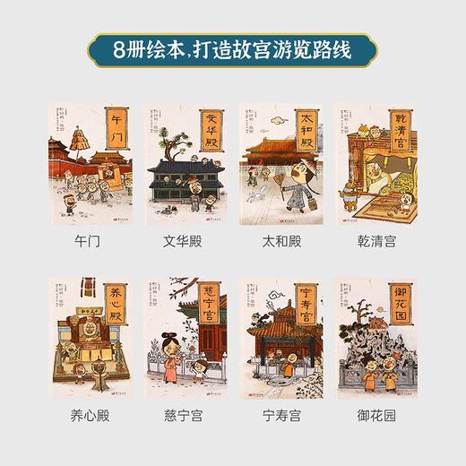 【小彼恩出品】你好啊故宫（建筑篇）套装8册 点读版  （专属V5） 商品图1