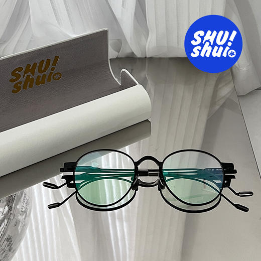 GM同款TOM21 设计师款钛合金眼镜框 男女同款显脸小【蔡司依视路镜片4折起，凯米2.5折起】h 商品图7