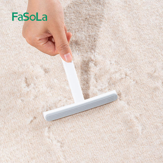 FaSoLa双面刮毛器衣服毛呢大衣除毛去毛球刷宠物狗毛猫毛清理神器 商品图3