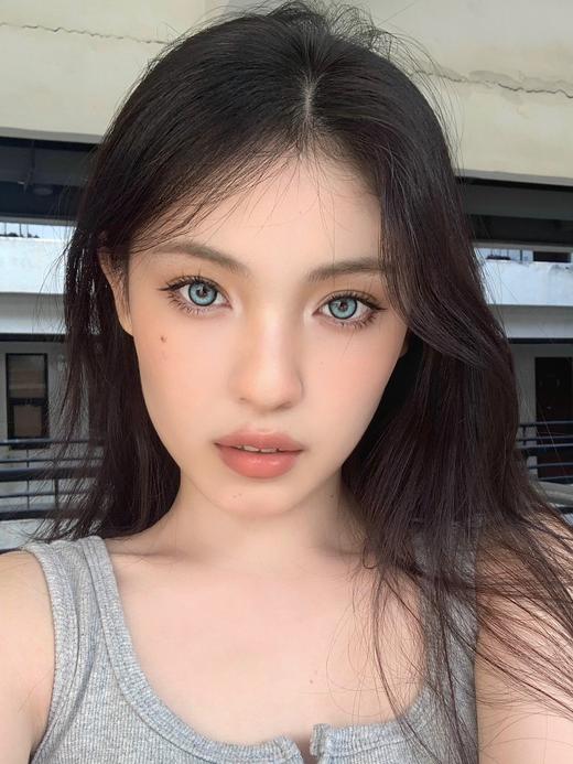 favorr beauty 绝代妖姬 混血蓝色 14.0mm  年抛 含硅水凝胶 商品图2