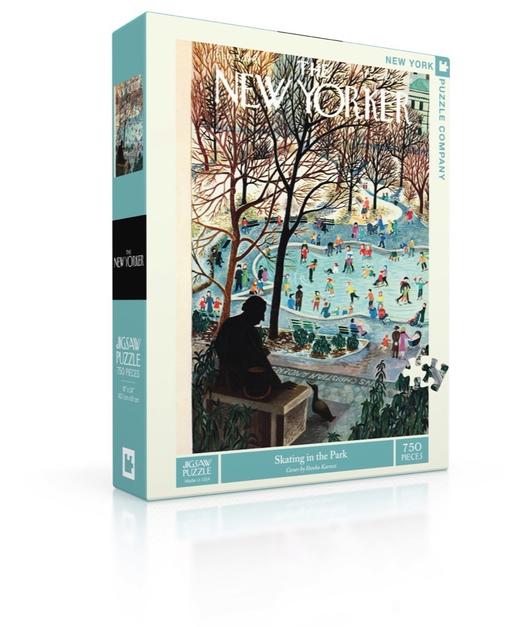 2024纽约客New Yorker圣诞主题1000片拼图圣诞礼物赠人礼盒 商品图7