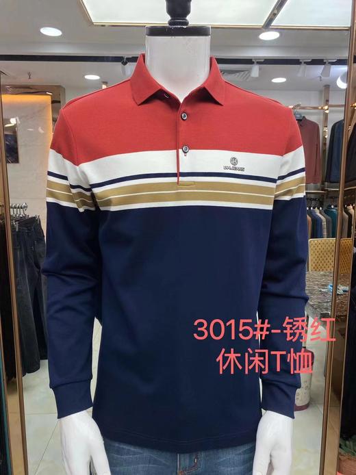 男反领长T3015 商品图0