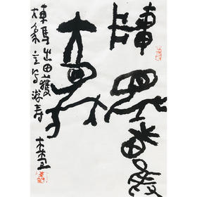 曾翔书法 · 临游寿《車馬出田獲大象》