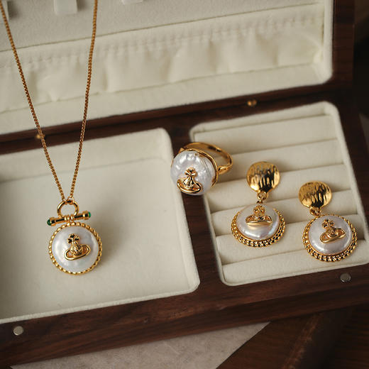 Manreya玛芮雅土星巴洛克珍珠套装 商品图0