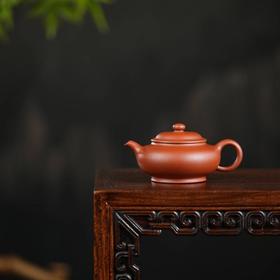 潘壶二式 130cc 小煤窑朱泥 作者陈栋 宜兴紫砂