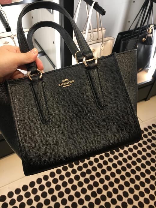 美现！Coach 经典小号蝙蝠包秋千包 黑色只要￥850直邮到手 商品图2