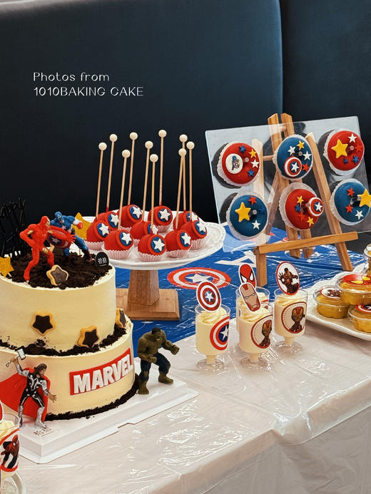 「复仇者联盟」生日主题甜品台（提前10天预订） 商品图1