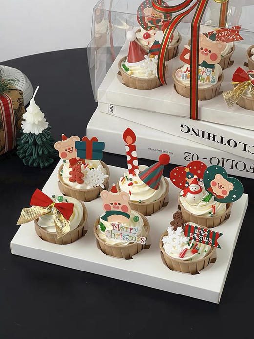 圣诞纸杯蛋糕 商品图1