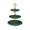 欧式甜品台水果盘，三层蛋糕架，新年点心架。婚礼、派对糖果盘，塑料干果盘，节日甜品架。独特设计，尽显奢华品味。走进奇幻世界，揭开甜蜜之谜！ 商品缩略图4