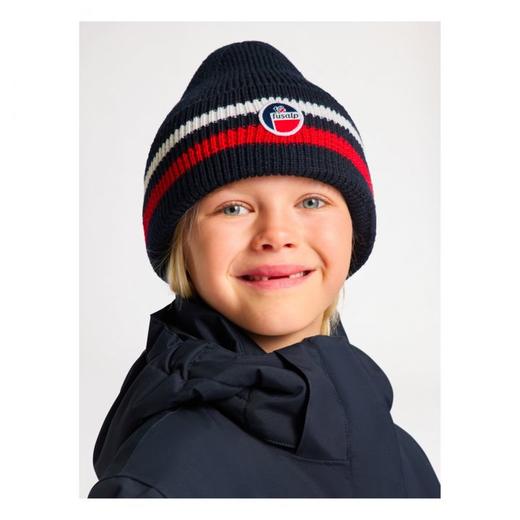 Fusalp - Kelt - Marin - 童装 - 帽子 - 深蓝色 商品图4