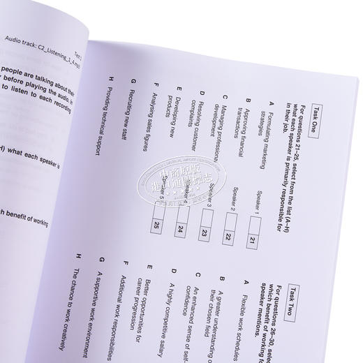 【中商原版】Listening C2 Six practice tests for Cambridge C2 Proficiency 听力提升 剑桥CPE考试C2等级模拟练习测试2022 商品图3