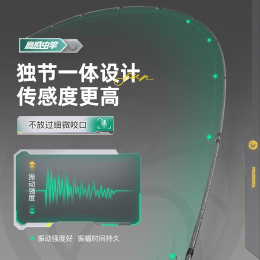 佳钓尼新款隼路亚竿虫竿单竿竞技独节高感快调枪柄富士SIC导环 商品图2