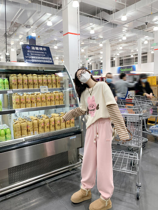 <曾小咸推荐> 加绒束脚裤  商品图2