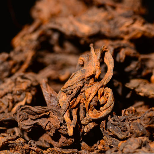 【“糖”甜老茶头】十年陈自然结块至高等级Mini老茶头！布朗山古树茶纯料！云茶盟主纯干仓存放整十年！非常干净，甜度超高！500克/罐！ 商品图2