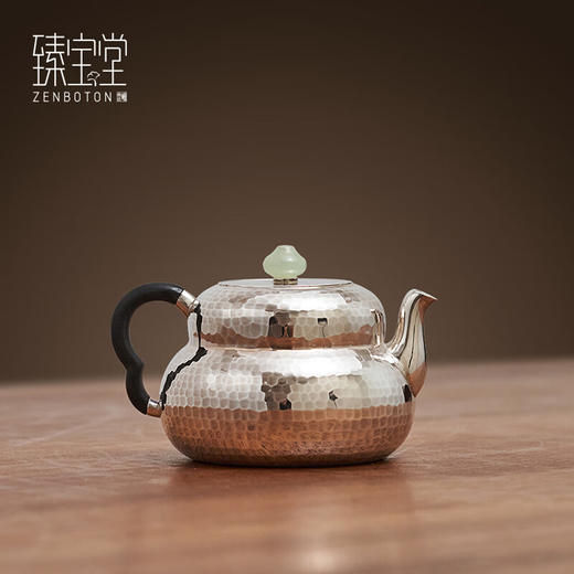 臻宝堂福禄昌顺泡茶银壶220ml 商品图1