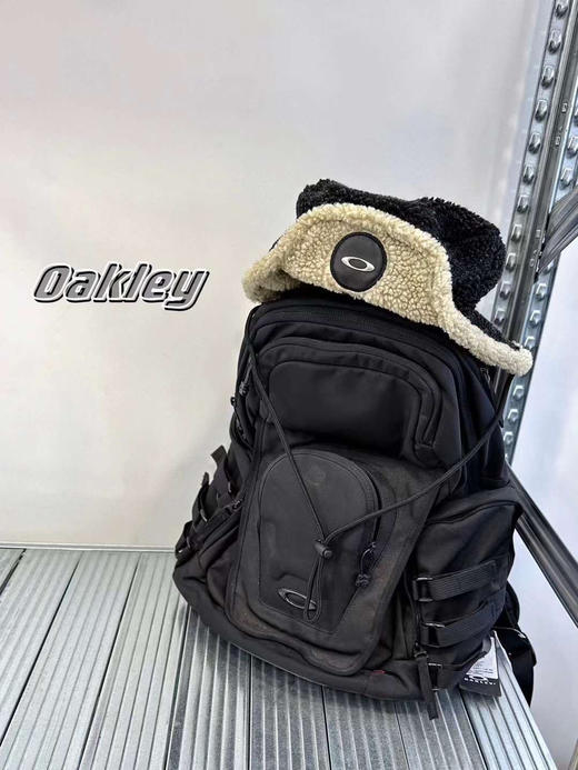 【Oakley 00s archive tactical Hat00年代 复古摇粒绒战术雷锋帽 Vintage】 商品图7