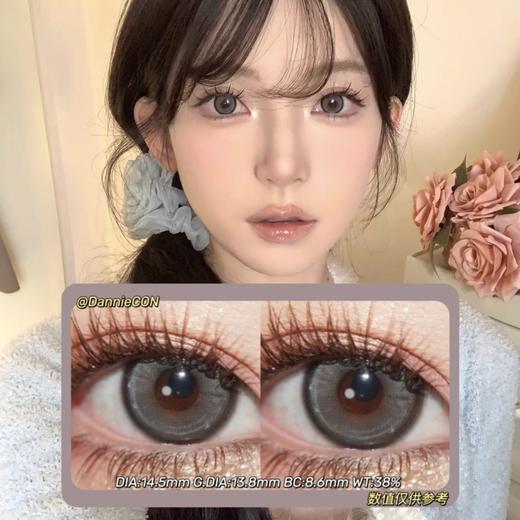 MILCACON半年抛·NO.32 Gray冰岛琉璃·14.5mm(着色参考13.8mm) 0-1000度(有525/575) 韩产进口·(建议佩戴3-4个月左右更换)·押金品牌 商品图0