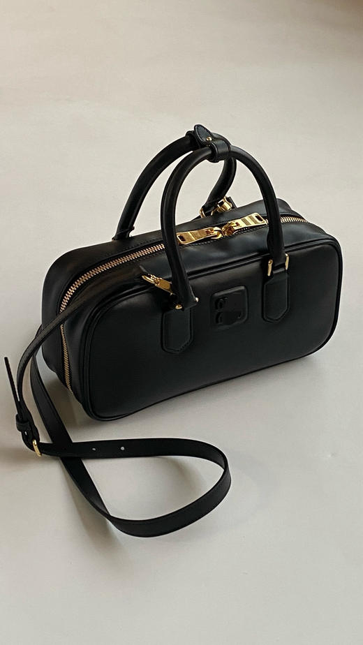 1213-2 中号27cm miu保龄球包 黑色 棕色 橄榄绿 商品图1