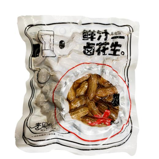 果果美水煮花生香辣味208g 商品图0