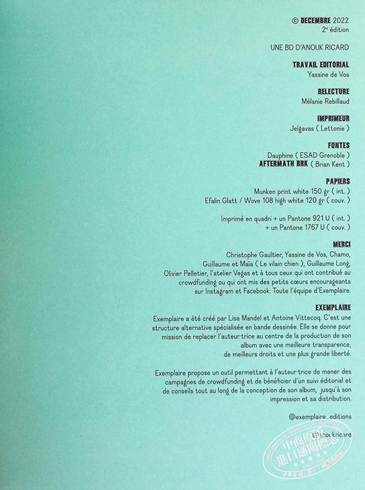 【中商原版】阿尼曼 幽默 侦探漫画 致敬经典美剧 双面怪杰 Animan 法文原版 Anouk Ricard 商品图3