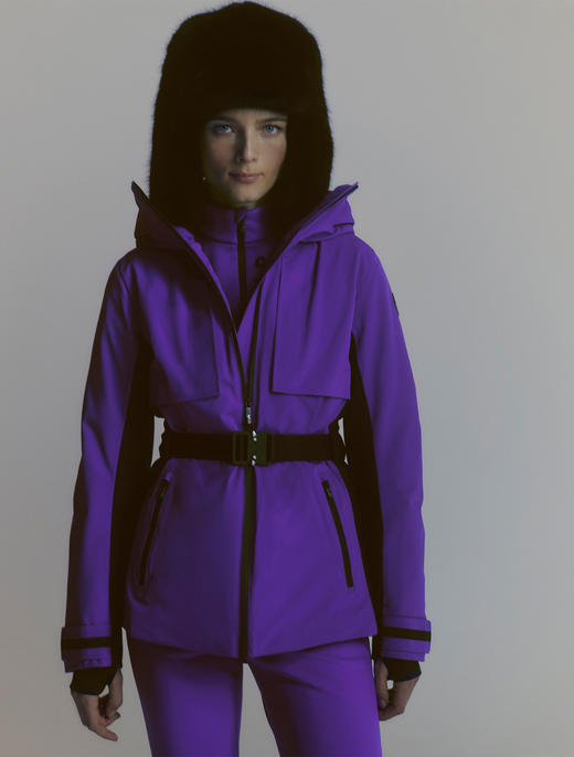 Fusalp - Ava - Ultraviolet/Noir - 女装 - 夹克 - 紫色/黑色 商品图3