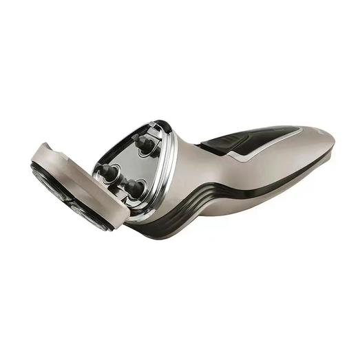 【自营】 奔腾POVOS 充电式男士三刀头电动剃须刀刮胡刀 银灰色 商品图2